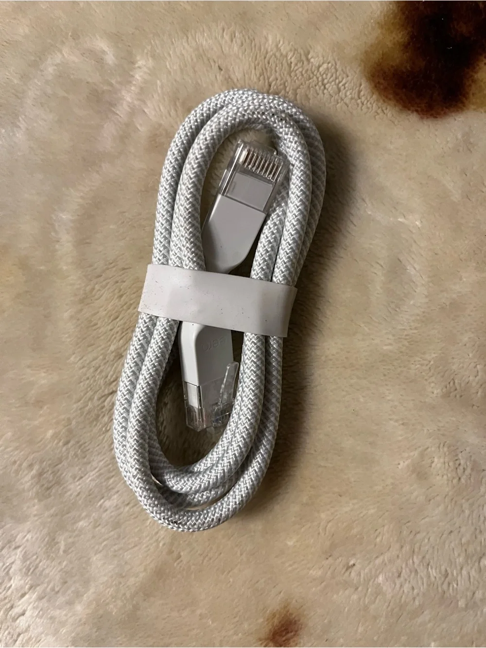 eero White Braided Ethernet Cable with Molded Connectors